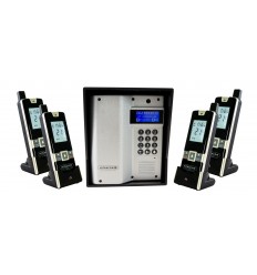 ULTRACOM 2 - 600 m Funk-Gegensprechanlage mit schwarzem Außengehäuse (ohne Tastatur)