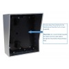 ULTRACOM 2 - 600 m Funk-Gegensprechanlage mit schwarzem Außengehäuse (ohne Tastatur)