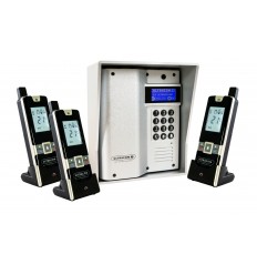 ULTRACOM 2 - 600 m Funk-Gegensprechanlage mit schwarzem Außengehäuse (ohne Tastatur)