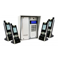 ULTRACOM 2 - 600 m Funk-Gegensprechanlage mit schwarzem Außengehäuse (ohne Tastatur)
