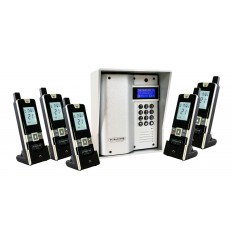 ULTRACOM 2 - 600 m Funk-Gegensprechanlage mit schwarzem Außengehäuse (ohne Tastatur)