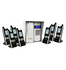 ULTRACOM 2 - 600 m Funk-Gegensprechanlage mit schwarzem Außengehäuse (ohne Tastatur)