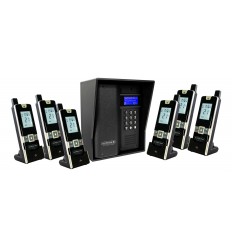 ULTRACOM 2 - 600 m Funk-Gegensprechanlage mit schwarzem Außengehäuse (ohne Tastatur)