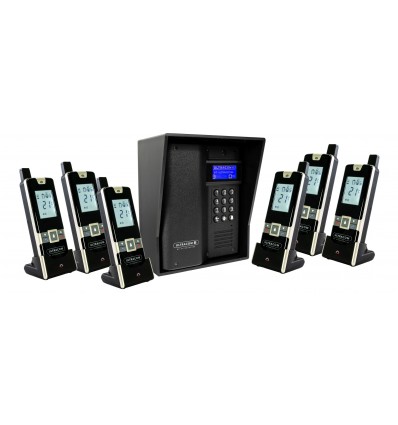 ULTRACOM 2 - 600 m Funk-Gegensprechanlage mit schwarzem Außengehäuse (ohne Tastatur)