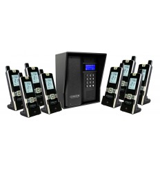 ULTRACOM 2 - 600 m Funk-Gegensprechanlage mit schwarzem Außengehäuse (ohne Tastatur)