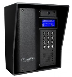 ULTRACOM 2 - 600 m Funk-Gegensprechanlage mit schwarzem Außengehäuse (ohne Tastatur)