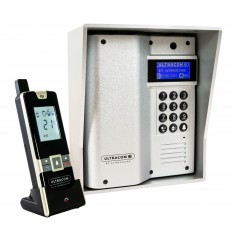 ULTRACOM 2 - 600 m Funk-Gegensprechanlage mit schwarzem Außengehäuse (ohne Tastatur)