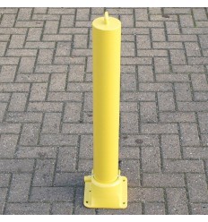 Großer umklappbarer Parkpfosten mit eingebautem Schloss  & Öse