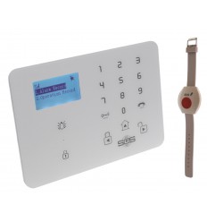 KP9 2G oder 3G GSM Kontrollpanel 1 x Notfallarmband