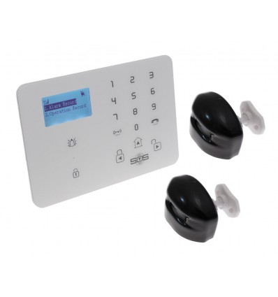 KP9 3G MIT 2 x AUSSEN PIR MIT GUMMIHAUBE