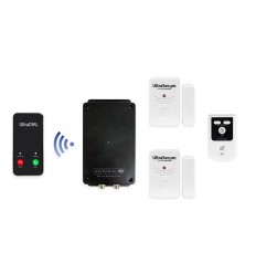 UltraDIAL 3G GSM Alarmgerät mit 2x Tür/Fenster Alarm & Fernbedienung