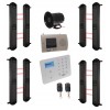Comprehensive 2B-100 Solar Wireless Perimeter Beams & KP 3G GSM Auto-Dialler System