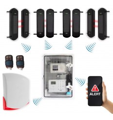 Comprehensive 2B-100 Wireless Perimeter Alarm, H/D GSM Auto-Dialler & Wireless Siren