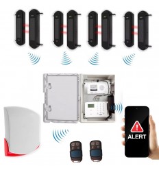 Comprehensive 2B-100 Wireless Perimeter Alarm, H/D GSM Auto-Dialler & Wireless Siren