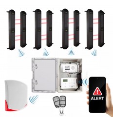 Comprehensive 2B-100 Wireless Perimeter Alarm, H/D GSM Auto-Dialler & Wireless Siren