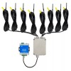 4 channel 3G KP GSM Temperature, Humidity & Power Status Monitor with 4 x 1 metre Probe Extension