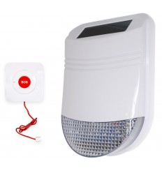 DRAHTLOSE HY-SOLAR-SIRENE-PANIKALARM