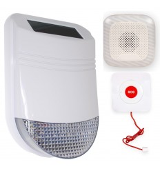 DRAHTLOSE HY-SOLAR-SIRENE-PANIKALARM