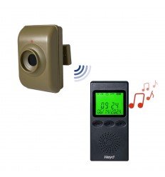 600 m drahtloser tragbarer Pager & batteriebetriebener Ruftaster