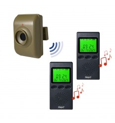 600 m drahtloser tragbarer Pager & batteriebetriebener Ruftaster