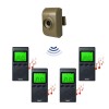 600 m drahtloser tragbarer Pager & batteriebetriebener Ruftaster