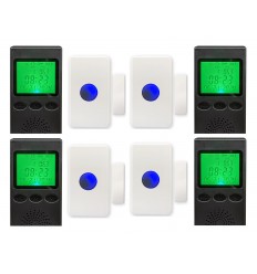600 m drahtloser tragbarer Pager & batteriebetriebener Ruftaster
