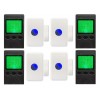 600 m drahtloser tragbarer Pager & batteriebetriebener Ruftaster