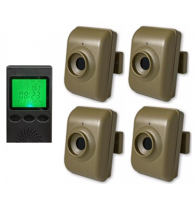 600 m drahtloser tragbarer Pager & batteriebetriebener Ruftaster