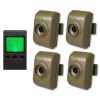 600 m drahtloser tragbarer Pager & batteriebetriebener Ruftaster