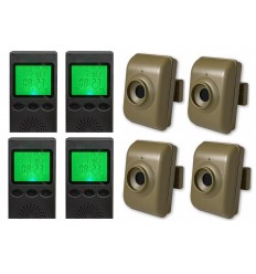 600 m drahtloser tragbarer Pager & batteriebetriebener Ruftaster