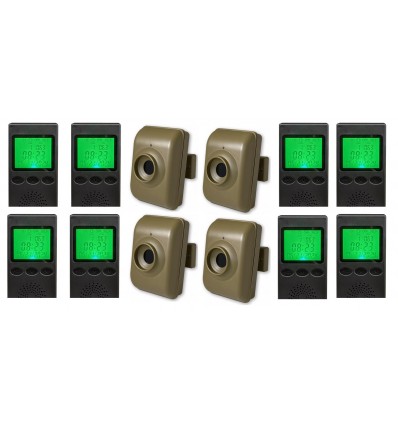 600 m drahtloser tragbarer Pager & batteriebetriebener Ruftaster