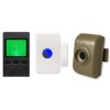 600 m drahtloser tragbarer Pager & batteriebetriebener Ruftaster