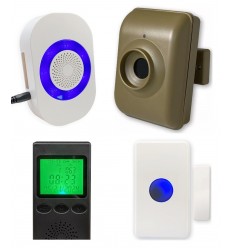 600 m drahtloser tragbarer Pager & batteriebetriebener Ruftaster