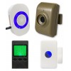 600 m drahtloser tragbarer Pager & batteriebetriebener Ruftaster