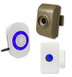 600 m drahtloser tragbarer Pager & batteriebetriebener Ruftaster