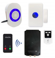600 m drahtloser tragbarer Pager & batteriebetriebener Ruftaster