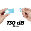 Personenalarm mit eingebauter 120 Db Sirene