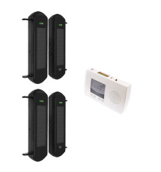 1S drahtloses solarbetriebenes Lichtschrankensystem