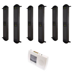 2S drahtloses solarbetriebenes Lichtschrankensystem