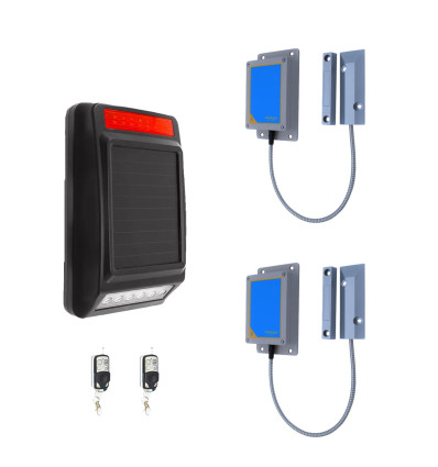 1S drahtloses solarbetriebenes Lichtschrankensystem