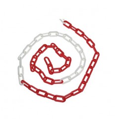 Rot-Weiße Kunststoffkette