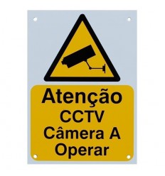A5 Außen-CCTV-Überwachungs-Warnschild (in italienisch)