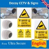 CCTV Außenkamera-Attrappe (DC21)