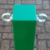 H/D grüner 100P herausnehmbarer Park- und Sicherheitspfosten 