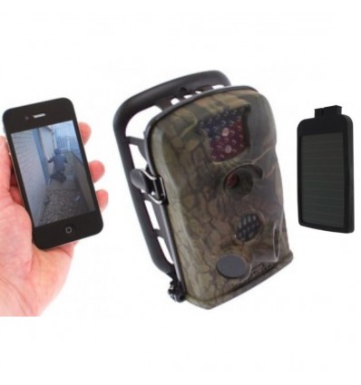 MMS CCTV Battery Recording Camera with Solar Charger