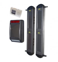2B Lichtschranken Kit Mit Solarsirene und Empfänger
