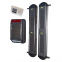 2B Lichtschranken Kit Mit Solarsirene und Empfänger