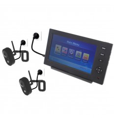 drahtloses CCTV mit Fernabfrage & 2 x Innenkamera mit 5 m Nachtsicht